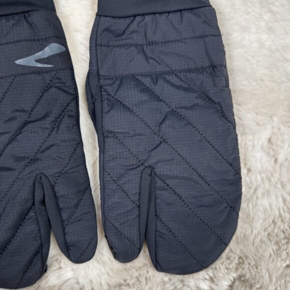 Brooks Shield Lobster Running Exercise Gloves Unisex Black Size Medium - Picture 3 of 10